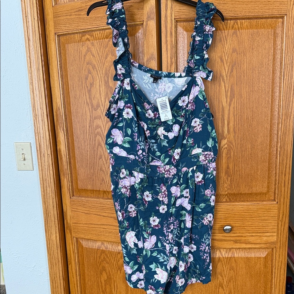 Torrid floral romper